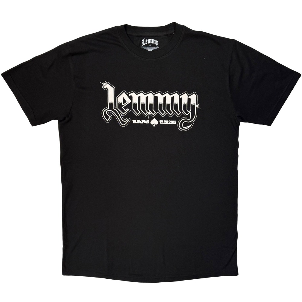 Motorhead - Logo Mono Mens Tshirt - Black/White